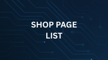 Shop Page - List